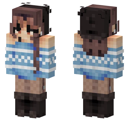 Walking On Thin Ice Minecraft skin