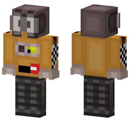 Wall-E Robot Minecraft skin