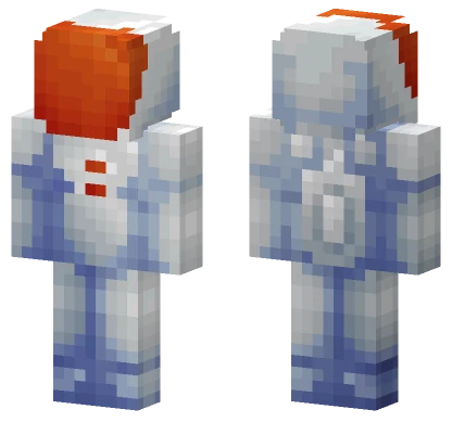 Wall S Astronaut V3 Minecraft skin