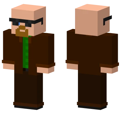 Walter White Minecraft skin