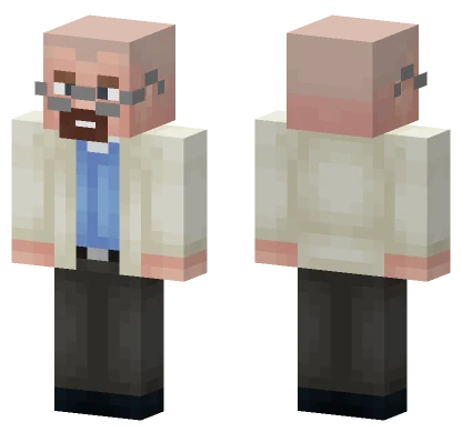 Walter White Minecraft skin