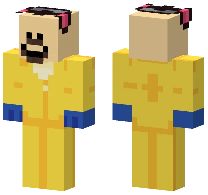 Walter White Quackity Minecraft skin