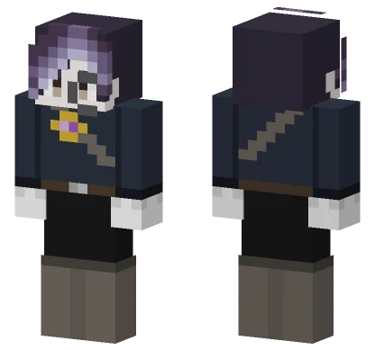Wanderer of the Golden Dawn Minecraft skin