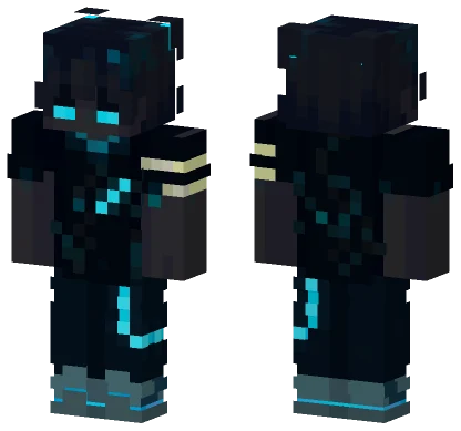 Warden Boy Minecraft skin