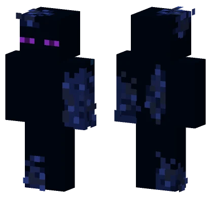 Warden Enderman Minecraft skin