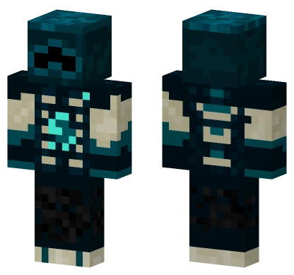 Warden Minecraft skin