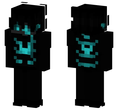 Warden Infestation Minecraft skin