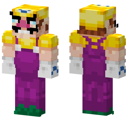 Wario Minecraft skin