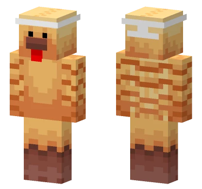 Warm Chick Minecraft skin
