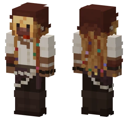 Warm Chicken Masquerade Minecraft skin