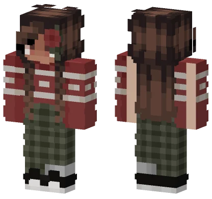 Warm Xmas Night Minecraft skin