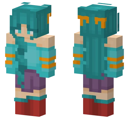 Warped Forest Sgt Minecraft skin