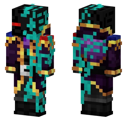 Warped Infection Minecraft skin