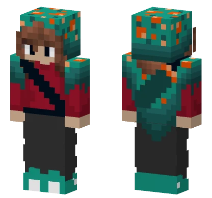 Warped U Minecraft skin