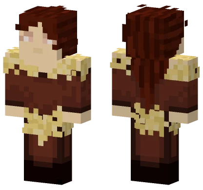 Warrior Girl Minecraft skin