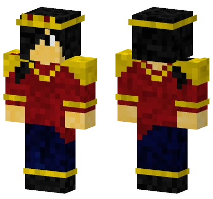 Warrior Princess Minecraft skin
