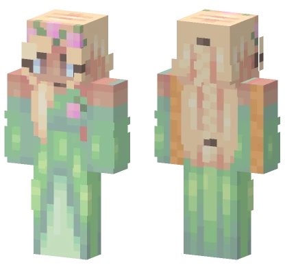 Water Lilies Remake Minecraft skin
