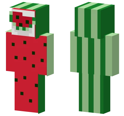 Watermelon Army Minecraft skin