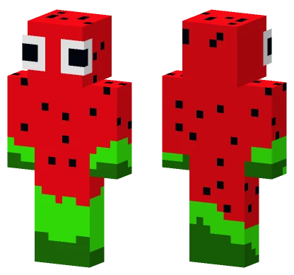 Watermelon Character Minecraft skin