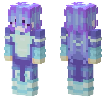 Wave Motion Girl Minecraft skin