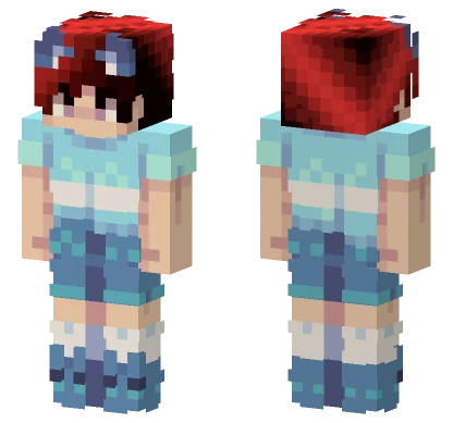 Waves Of Color Minecraft skin