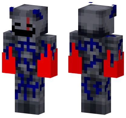 Wavesinger Bluechainwonder Corrupted Minecraft skin
