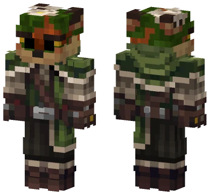Wawaawa Forest Guardian Minecraft skin