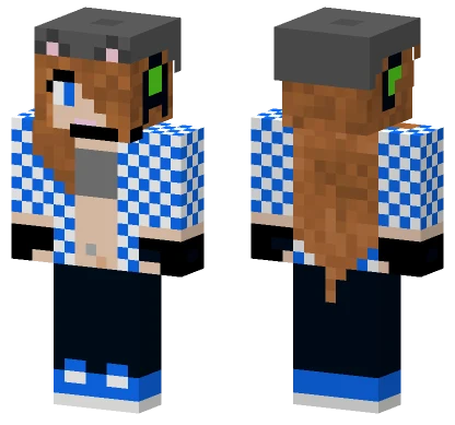 Wcstycvk1334 E Girl Verson Minecraft skin