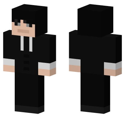 Wealthyspear Black Hoodie Minecraft skin