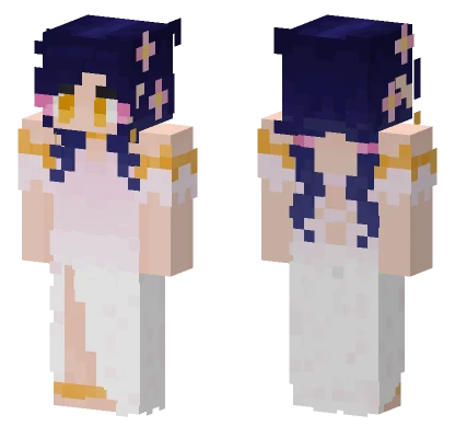 Wedding Dress Minecraft skin