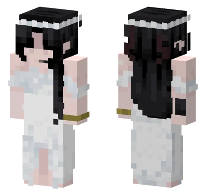 Wedding Dress Minecraft skin