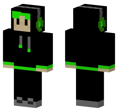 Weird Gamer Minecraft skin