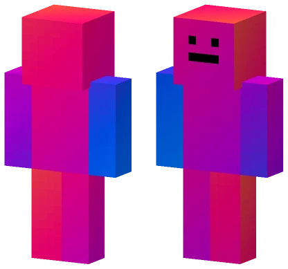 Weird Gradient Minecraft skin