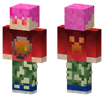 Weird Guy Minecraft skin