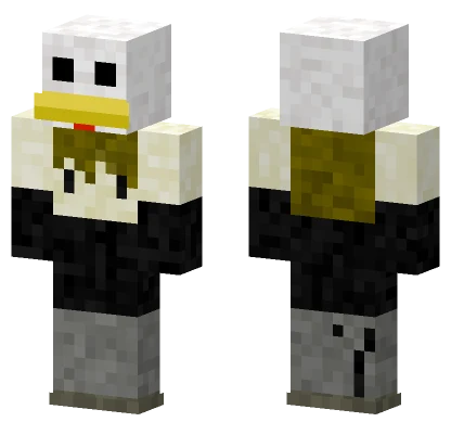 Weird Me Carrying Chicken Minecraft skin