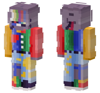 Weird Tech RCE Minecraft skin