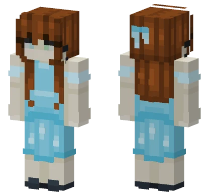 Wendy Collab w Rinyukari Minecraft skin