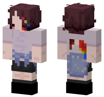 Wendysszx Final Sin Mascara Minecraft skin