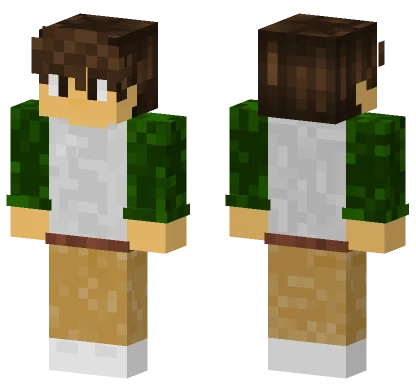 Werch1 Green Tunic Minecraft skin