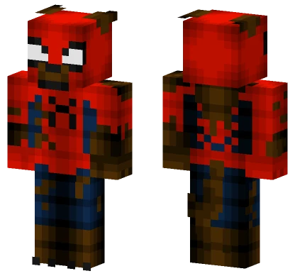 Werewolf Spider-Man From Earth 7085 Minecraft skin