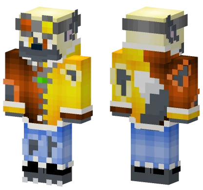 Werewolf Viking Minecraft skin