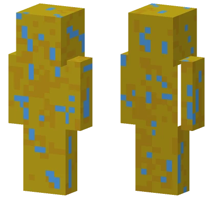 Wet Sponge Person Minecraft skin