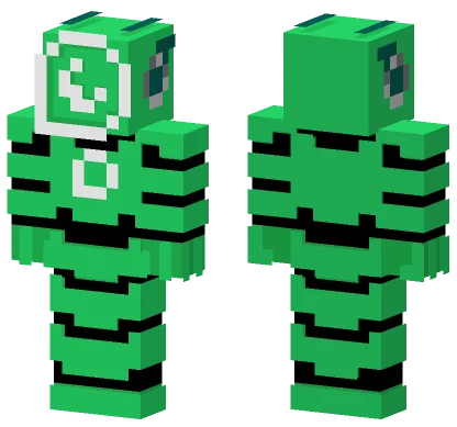 Whatsapp Mecha Minecraft skin