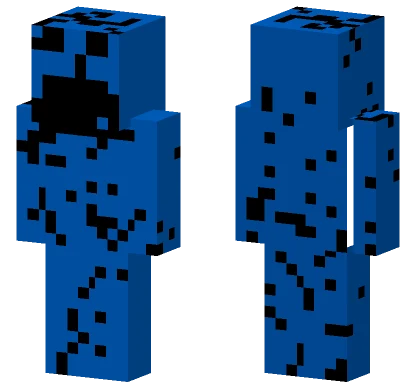 Whatsever Blue Outfit Minecraft skin