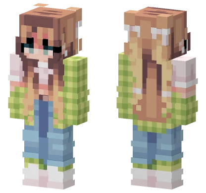 Wheeee Girl Minecraft skin