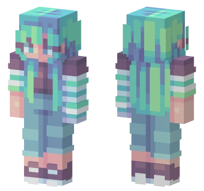 Whirling Waves SF Minecraft skin