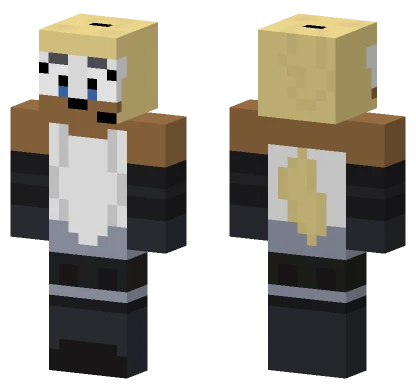 Whisper The Wolf Minecraft skin
