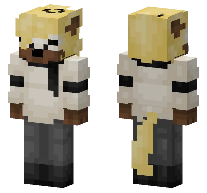 Whisper The Wolf Minecraft skin