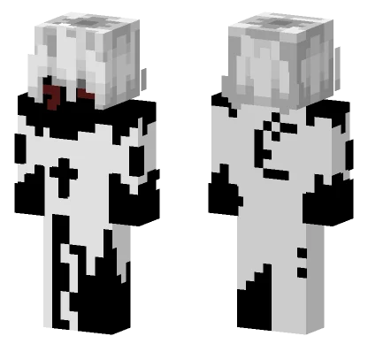 White Angelic Robes Minecraft skin
