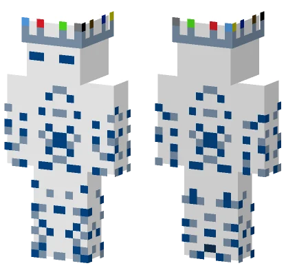 White Aura Minecraft skin